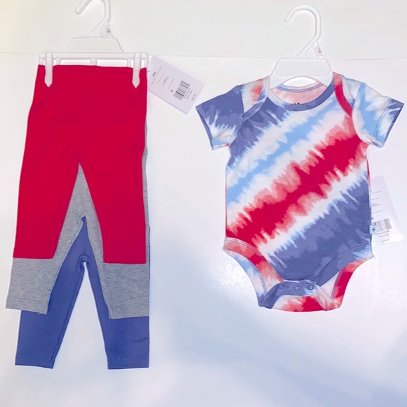 Team Of Tiny Other - 3 Months Baby Top and Bottoms Set